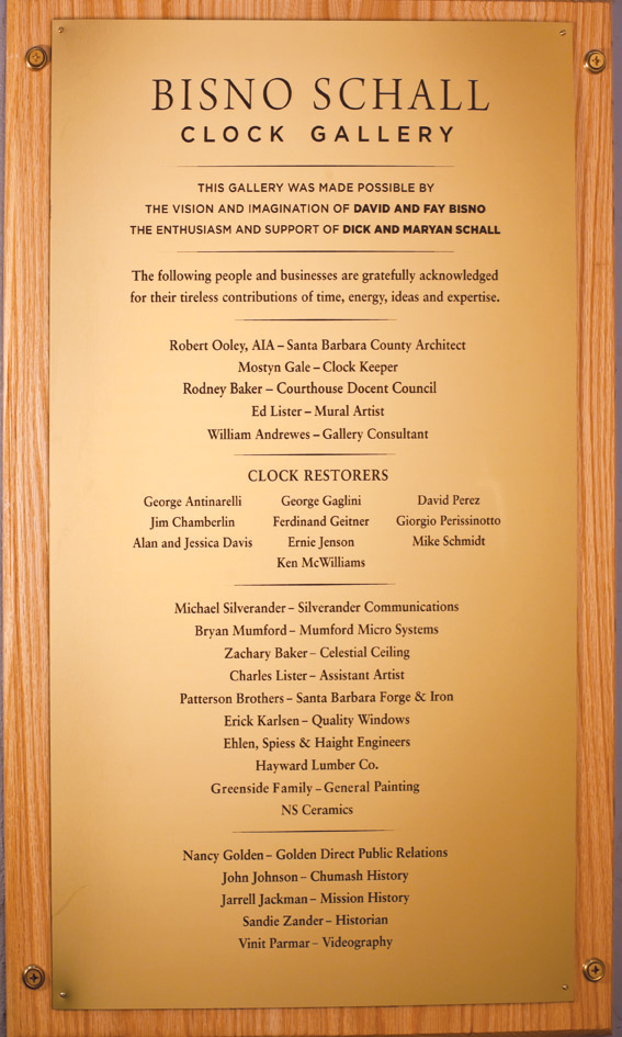 Bisno Schall Clock Tower Gallery